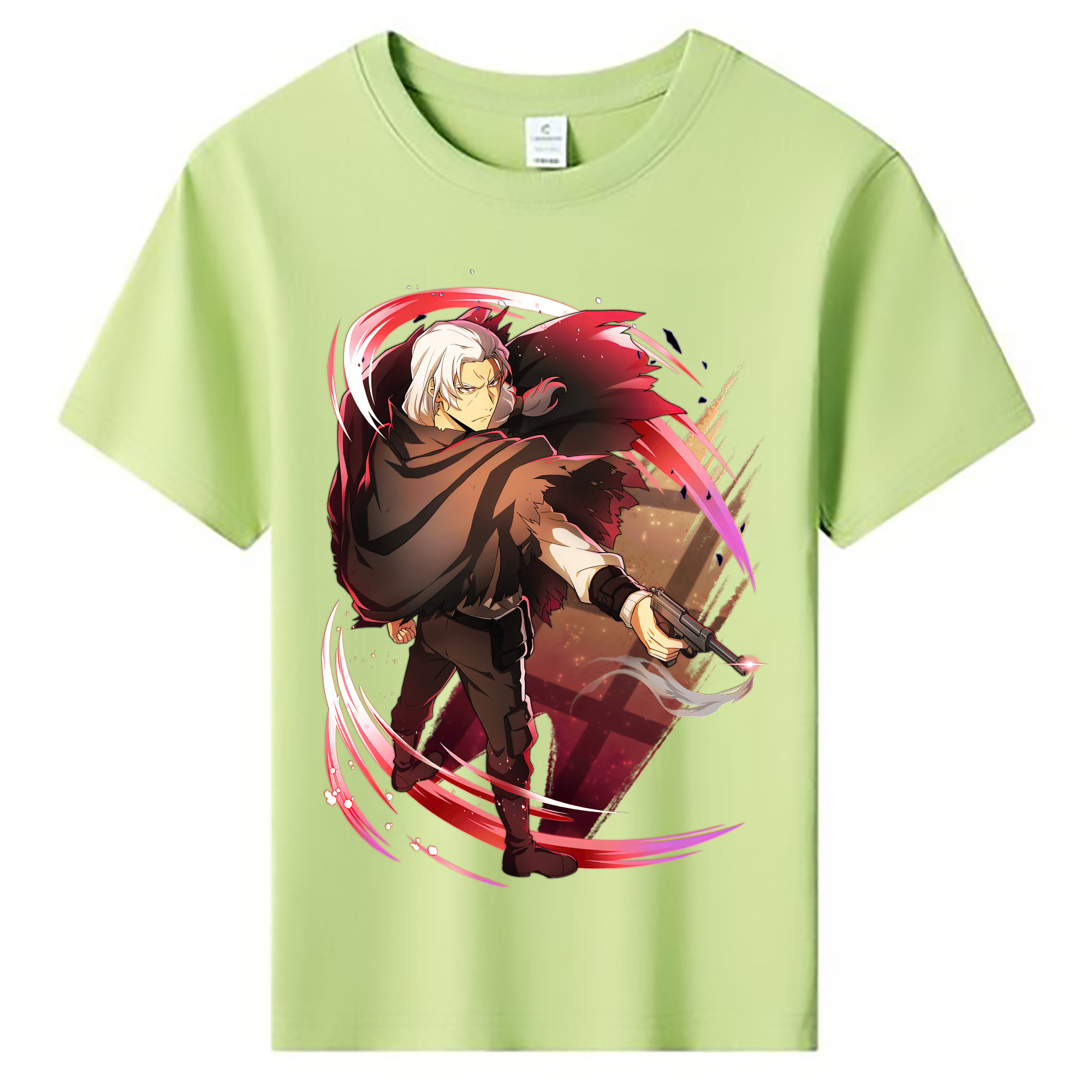 （画像用） 文豪ストレイドッグス Bungo Stray Dogs 綿100％キッズTシャツ（フロントプリント）